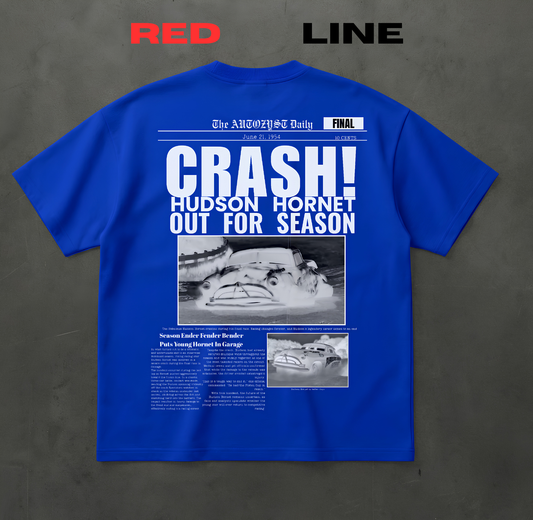 BLUE LEGEND Tee – Hudson Hornet | Redline Collection