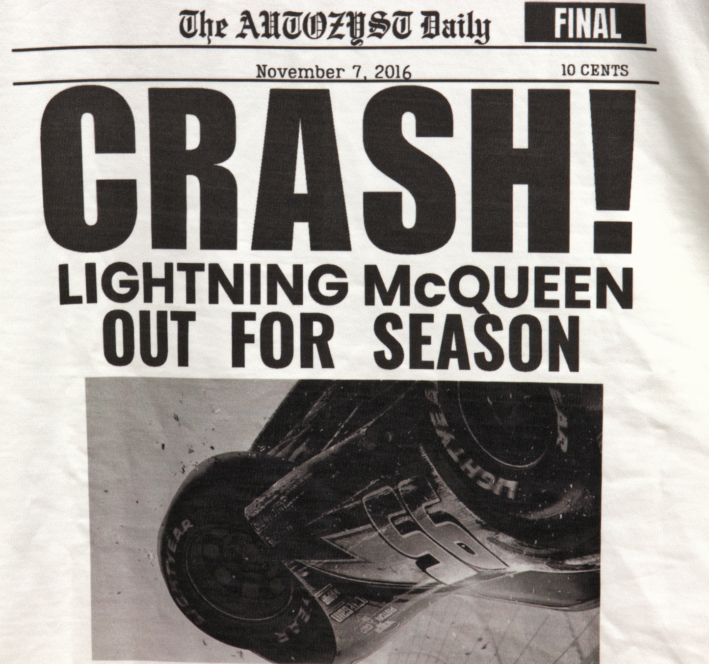 A LEGEND Tee — Lightning McQueen | Redline Collection