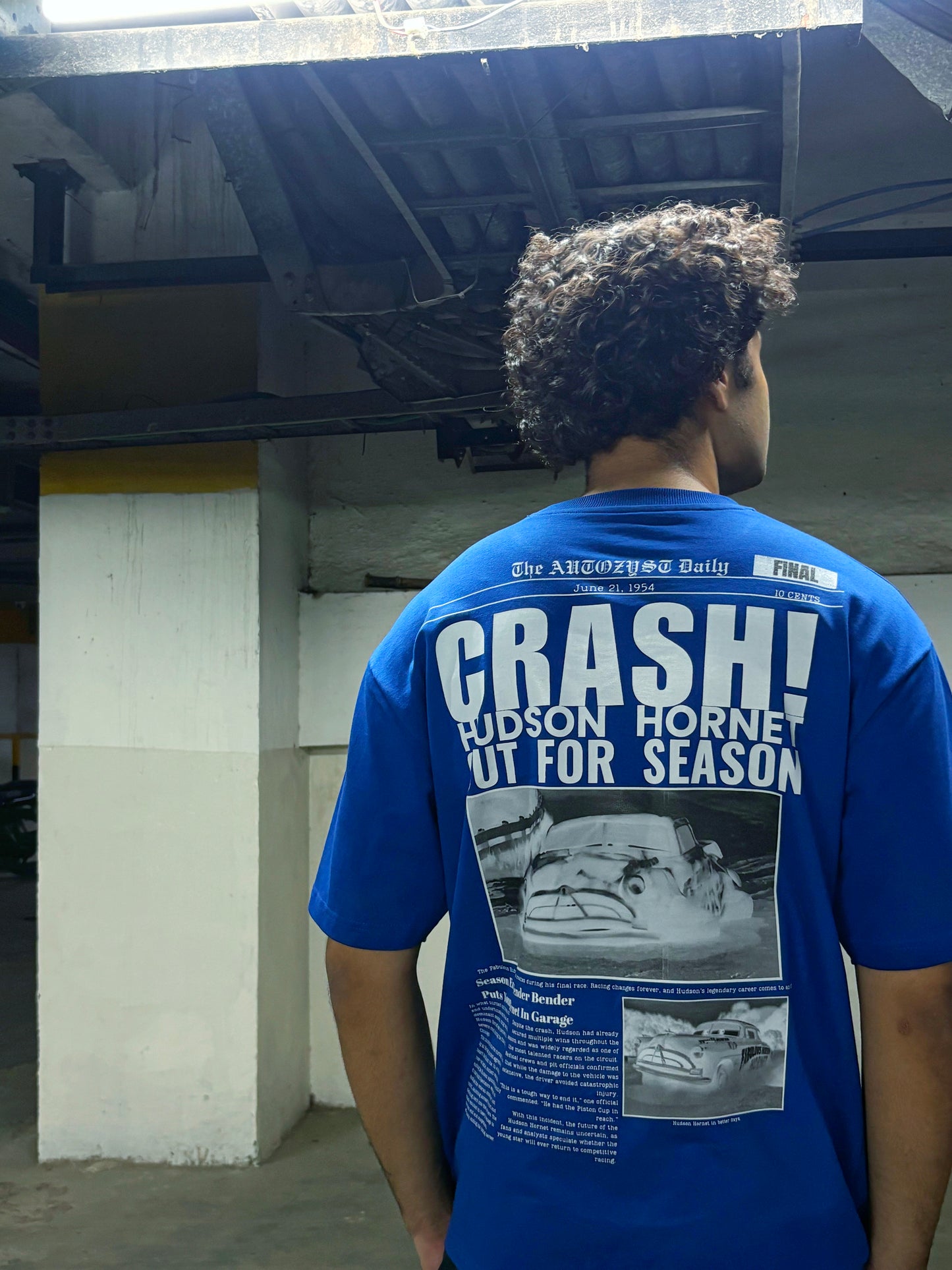 BLUE LEGEND Tee – Hudson Hornet | Redline Collection